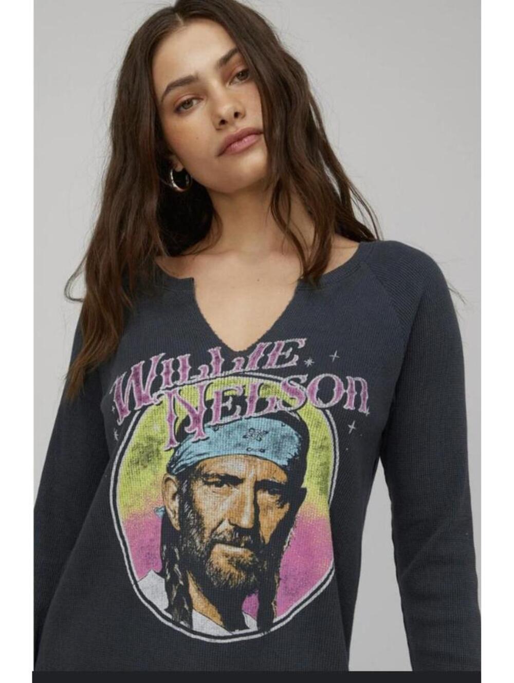 Daydreamer Willie Nelson Thermal Top (S)